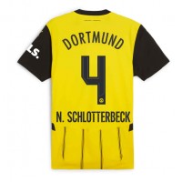 Camiseta Borussia Dortmund Nico Schlotterbeck #4 Primera Equipación Replica 2024-25 mangas cortas